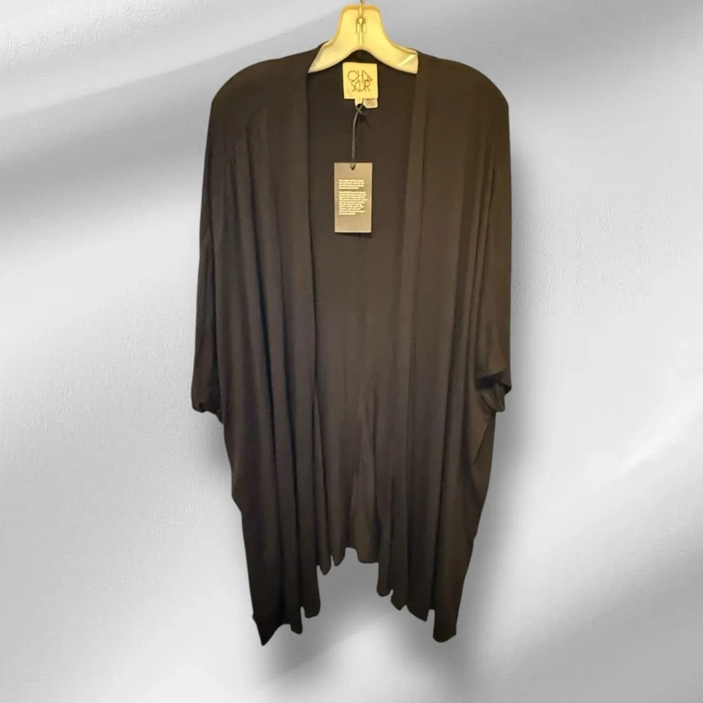 Chaser Black Flowy Cover-Up nwt‎